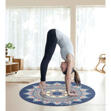 Round Meditation Pilates Natural Rubber Non-Slip yoga mat